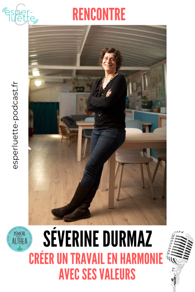 Séverine Durmaz, créatrice de la Péniche Althea à Avignon partage son parcours au micro d'Esperluette Podcast