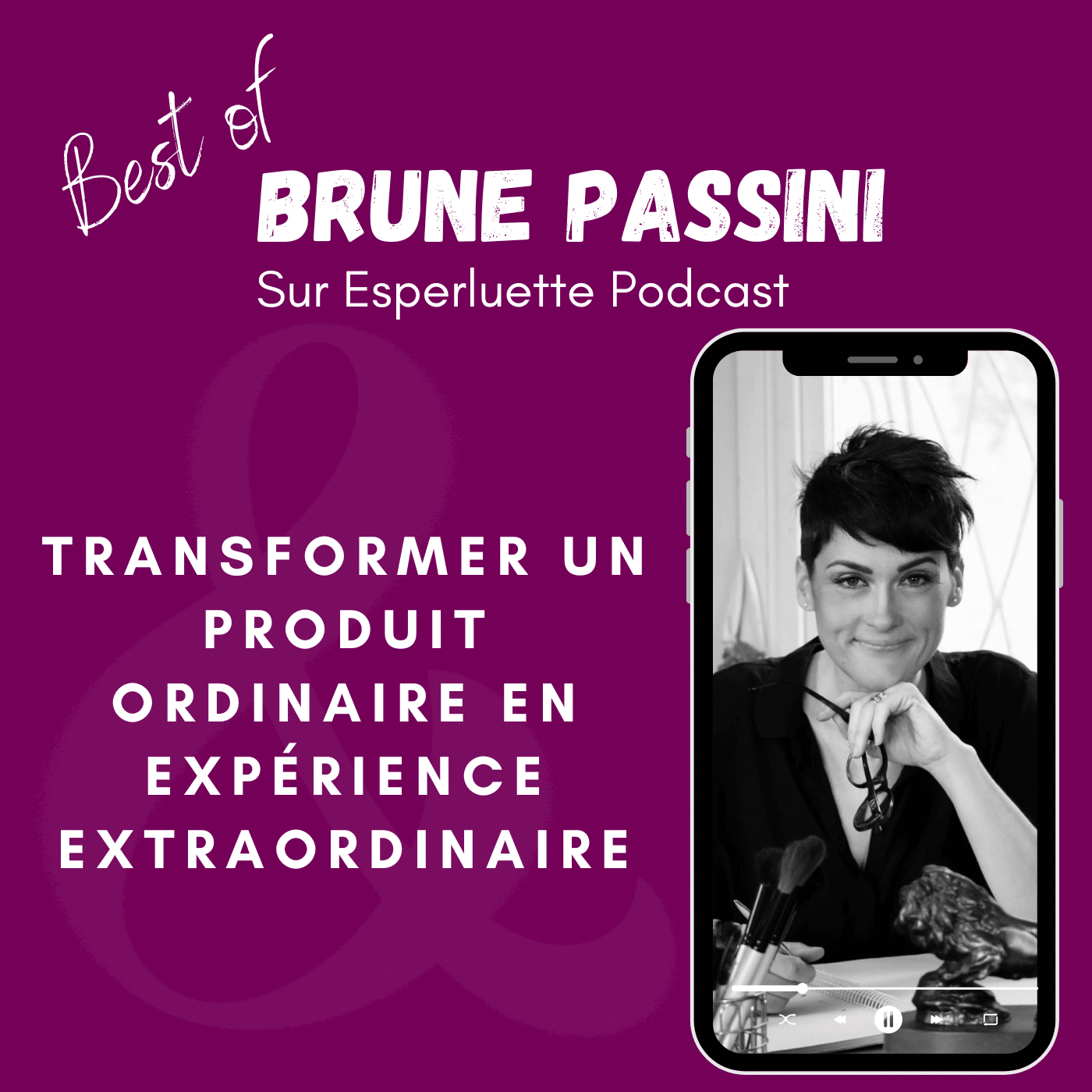 Brune Passini - La Manufacture du siècle - Carpentras sur Esperluette podcast vaucluse