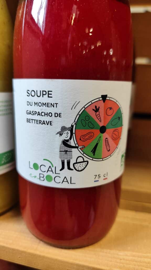 Gaspacho de Betterave Local en Bocal
