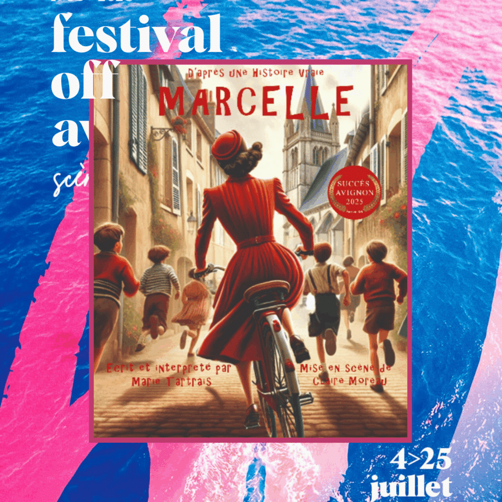 Interview de Marie Tartraits l'autrice et interprète de Marcelle qui raconte l'histoire vraie de Marcelle Joubert.